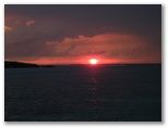 Levé de Soleil sur Petite Terre